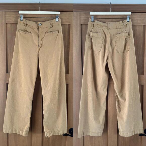 Anthropologie Pants - Anthropologie Maeve The Colette Linen Blend Full Length Wide-Leg Pants Size 32